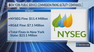 NYSEG fined 114M for failing to achieve 2023 customer service performance targets [upl. by Rodmur]