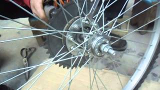 49cc 60cc 80cc Bike Bicycle Motorized 2 Stroke Cycle Silver Motor Engine Installation Video 2 [upl. by Mcbride414]