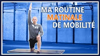 ROUTINE MOBILITÉ  PLUS DE SOUPLESSE POUR LE CROSSFIT EN 5 LE MATIN [upl. by Asina411]