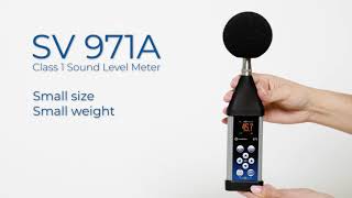 Class 1 Sound Level Meter from SVANTEK  SV 971A [upl. by Ermengarde]