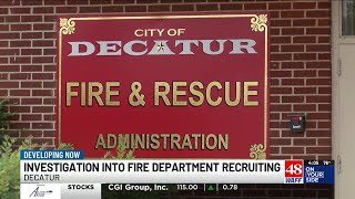 Allegations lead to State fire college investigation into Decatur Fire [upl. by Eadwine]