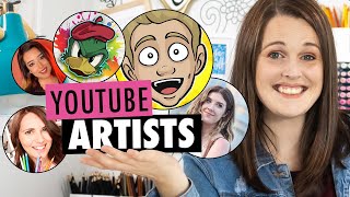 My Favorite Art Channels on YouTube [upl. by Htieh473]