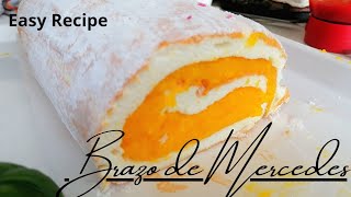 HOW to make Brazo De Mercedes so Easy Recipe Brazo de Mercedes Recipe [upl. by Faulkner]