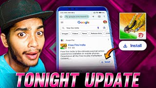 TONIGHT UPDATE  FREE FIRE INDIA 2 GOOD NEWS 🇮🇳 [upl. by Northrup]