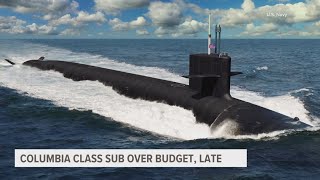 New report on Navys new Columbia Class submarine [upl. by Dayna]