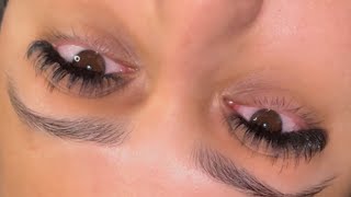 Lash W Me Volume Wispy Eyelash Extensions  SPEED UP VERSION [upl. by Ivets]