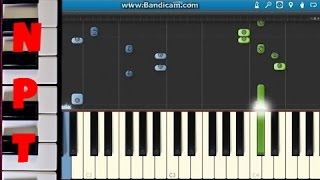 Prince Royce  Darte Un Beso Piano Tutorial  Como Tocar  Synthesia [upl. by Arda]