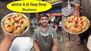 Indias First Basket Pizza  Surat City Food [upl. by Enivid]