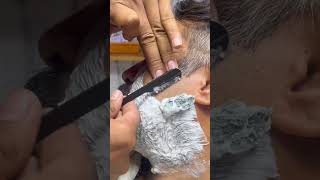 ASMR Razor Shave barber barbershopmens shave shavingrazor shaving asmrrazor [upl. by Pontus787]