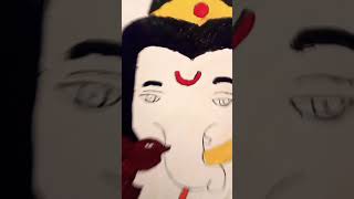 Ganesh ji ki drawing virl video short [upl. by Vaientina]