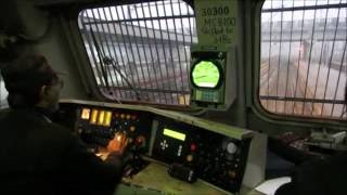 SHATABDI EXPRESS LOCO CAB RIDE FOOTPLATE  Inside WAP 7 at 130 KMPH [upl. by Xena]