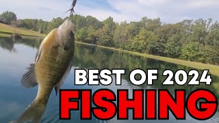 2024 Best Fishing Moments 30 Catches [upl. by Enilarak]