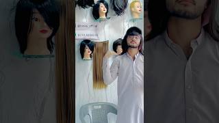 Boys natural long hair wig unfrizemyaccount hairstyle hairstyles love growmyaccount funny [upl. by Yenaj606]