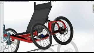 Solidworks Trike Model [upl. by Specht450]