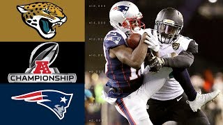 Jaguars vs Patriots  NFL AFC Championship Game Highlights [upl. by Ecinerev652]