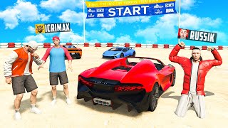 ich PRANKE iCrimax amp Amir mit TURBO AUTO in GTA 5 [upl. by Ilwain443]