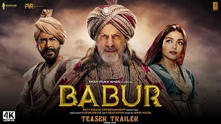 Babur  The Mughal Emperor  Trailer  Shah Rukh Khan Ajay Devgan Suhana Khan  Tseries IMAX 3D [upl. by Seniag]