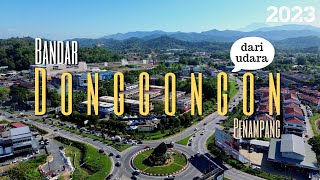 udarab 23  Bandar Donggongon Penampang Sabah dari udara [upl. by Aivato]