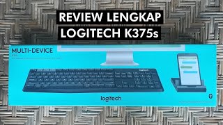 Unboxing amp Review Lengkap Keyboard Logitech K375s [upl. by Miran]