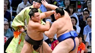 照ノ富士が５連勝、貴景勝は宇良を寄り切り連敗を止める…大栄翔が平戸海をはたき込み３勝 [upl. by Hulbig]