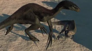 Jurassic World Evolution 2 Modified Dominion Therizinosaurus vs Spinoraptor [upl. by Ylle531]