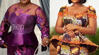 Best Ankara Dresses With Beautiful Designs Bubu Ankara Kaftan Gown Styles Adorable Lace Styles [upl. by Barbe832]