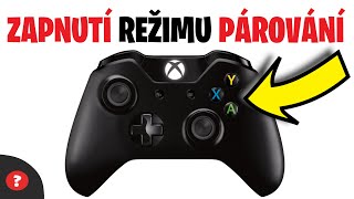 Jak ZAPNOUT REŽIM PÁROVÁNÍ na XBOX OVLADAČI  Návod  Ovladač [upl. by Ormsby]