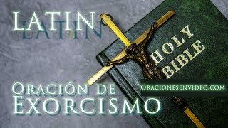 Exorcismo Contra Satanás LATÍN para purificar casa y cuerpo Escrita por Papa Leon XIII [upl. by Files968]