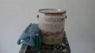 Valspar Simplicity Paint Review  Cheap Paint Review [upl. by Eenaffit558]