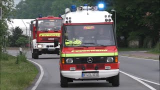 40 Nordlichtübung 2016 in Mettingen Feuerwehr Kreis Steinfurt [upl. by Feld]