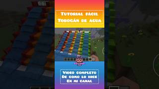 Un tobogán divertido de colores en Minecraft minecraft rainbow creative tutorialminecraft [upl. by Jermain]