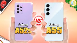 Samsung Galaxy A52s vs Samsung Galaxy A55⚡Full Review [upl. by Akenaj]