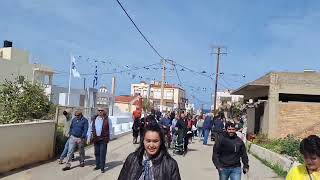 The 25th March Celebration in Sissi Crete [upl. by Durnan]