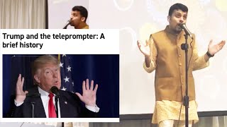 Bollywood Singers’ Mimicry  Trump Special [upl. by Milewski]