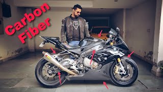 CARBON FIBER BMW S1000 RR Only 1 in INDIA 🔥 [upl. by Eelrac]