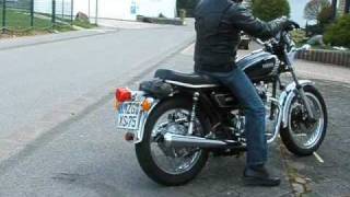 XS 650 Original Kick And Run Sound [upl. by Draude]