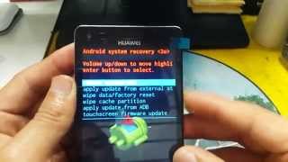 Hard reset Huawei G6 L33 [upl. by Lucille583]