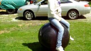 24 inch black hoppity hop ball [upl. by Ole]