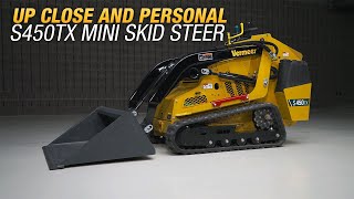 Walkaround of the Vermeer S450TX mini skid steer [upl. by Refinaj594]