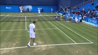 London Queens 2013 Saturday Highlights Cilic Hewitt [upl. by Nichol529]