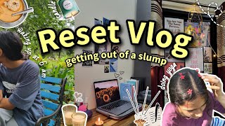 Removing negative energy from our lives  getting out of a slump reset vlog [upl. by Dulciana]