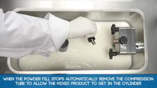 Powder Fill Procedure for Softy Ice Cream Machine India [upl. by Cobbie]