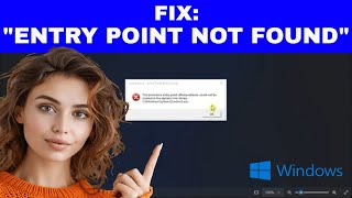 How to Fix quotENTRY POINT NOT FOUNDquot Error in Windows [upl. by Goines429]