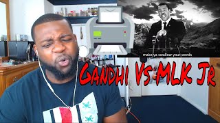 Gandhi vs Martin Luther King Jr Epic Rap Battles of History Reaction [upl. by Tezil]