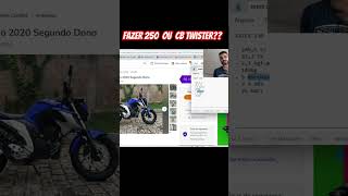 Melhores motos até 20 mil  Fazer ou Twister Vídeo completo no canal motos fazer twister [upl. by High]