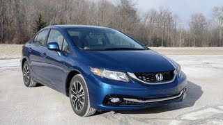 2013 Honda Civic EXL  WR TV POV Test Drive [upl. by Ortensia]