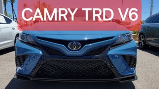 2022 Toyota Camry TRD V6 [upl. by Lleruj17]