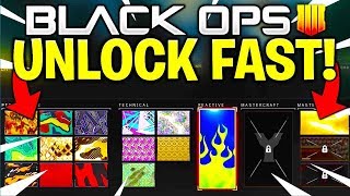 UNLOCK ALL CAMOS FAST AND EASY in BLACK OPS 4 HOW TO UNLOCK DARK MATTER FAST BO4 COD BO4 CAMOS [upl. by Aniarrol]