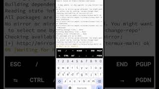 how to install nmap on termux  android phone termux termuxhacking nmap termuxtool terminal [upl. by Ethelbert517]