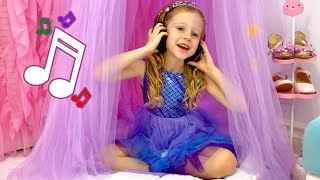 Nastya sings her favorite kids songs [upl. by Icam]